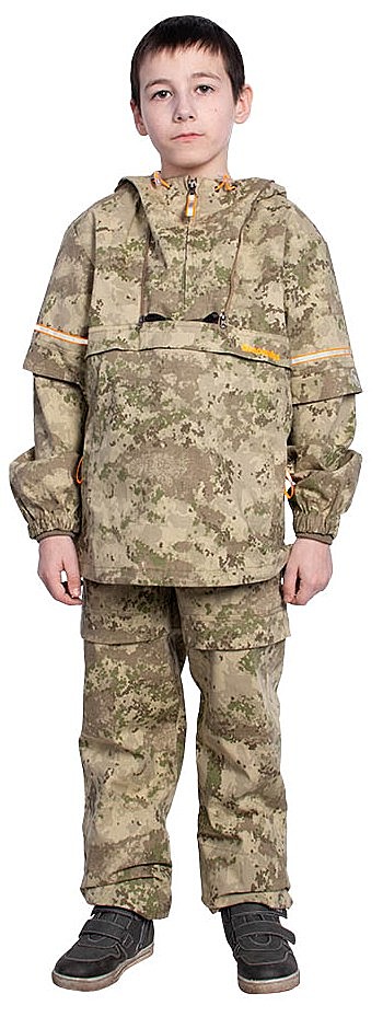 Костюм противоэнцефалитный Rosomaha Таежный (детский) с пропиткой (цвет: туман)