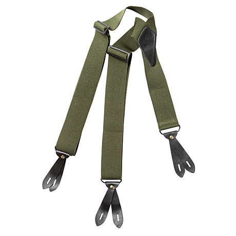 Подтяжки Swedteam Buttons (Y-образные) под пуговицы (407 Green)