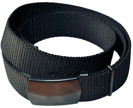 Ремень Труд брючный армейский (черн пряжка, сталь) черный